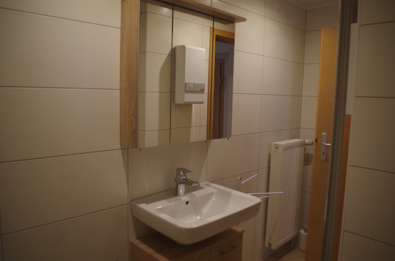 Ein Fön gehört zur Ausstattung