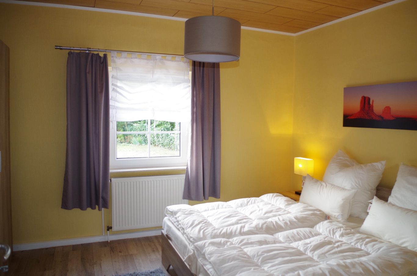 Blick in Richtung Garten