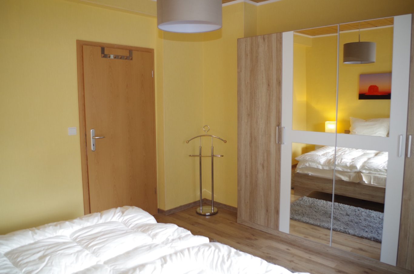 Bettwäsche und Handtücher sind mitzubringen